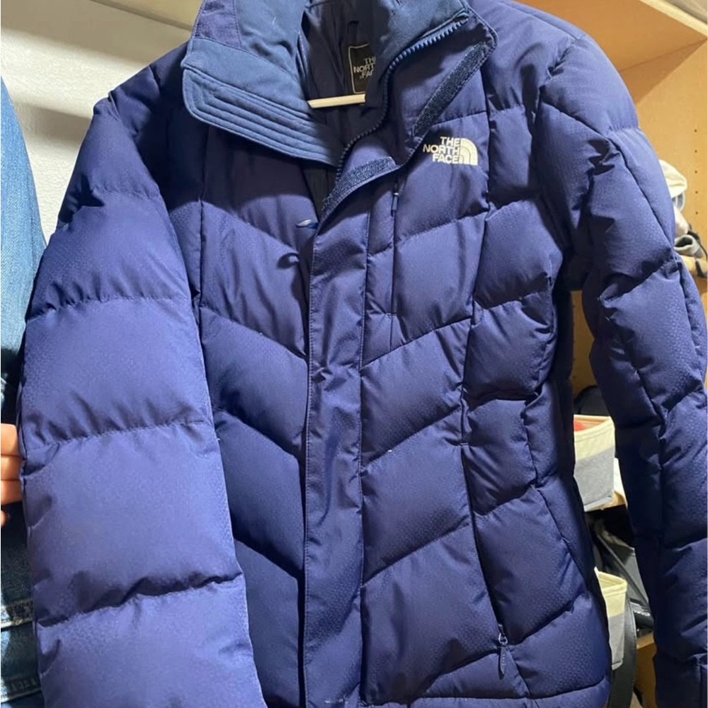 The North Face Blue Puffer Jacket